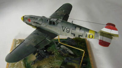 Maquette type Chasseurs de 57-messershmitt-bf-109g-6-hungarian-air-force (Image Principale)