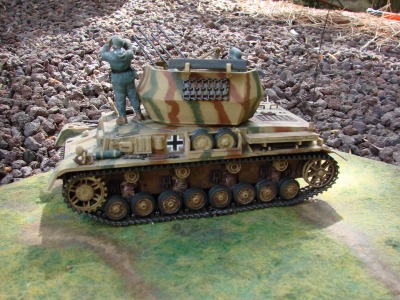 Maquette de Flakpanzer IV wirbelwind - image 1