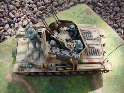 Maquette de Flakpanzer IV wirbelwind - image 2