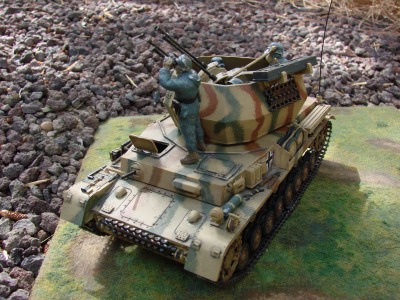 Maquette de Flakpanzer IV wirbelwind - image 3