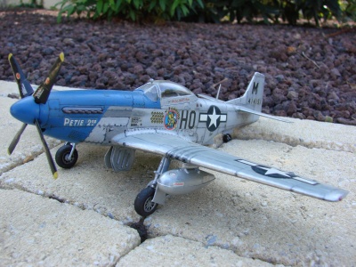 Maquette de North American P-51d Mustang - image 7