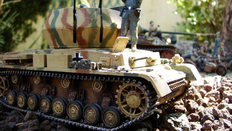 Maquette de Flakpanzer IV wirbelwind - image 8