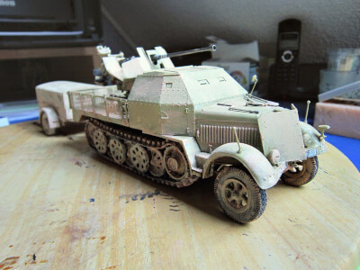 Maquette de Sd.Kfz 7.2 flak 37 - image 2