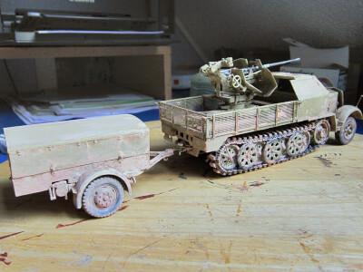 Maquette de Sd.Kfz 7.2 flak 37 - image 3