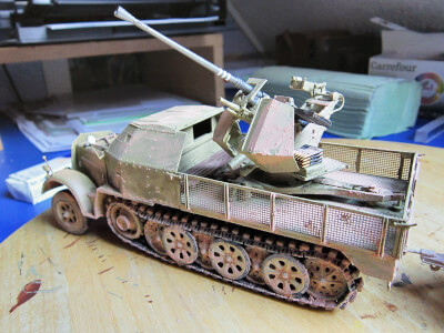 Maquette de Sd.Kfz 7.2 flak 37 - image 7