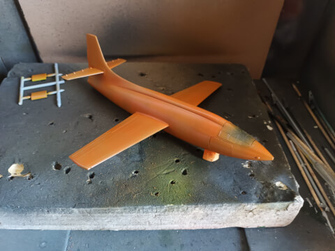 Maquette de Bell X1 (Eduard 1/48) - image 3